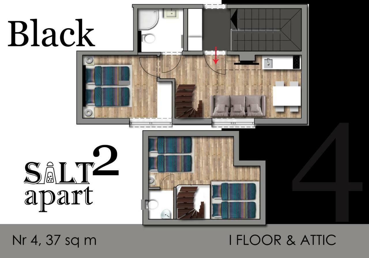 Apartamenty Saltapart2 Wieliczka Exterior foto
